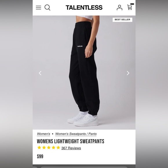 Women’s Talentless Sweatpants - Picture 9 of 9